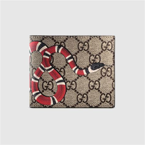 king snake gucci wallet.